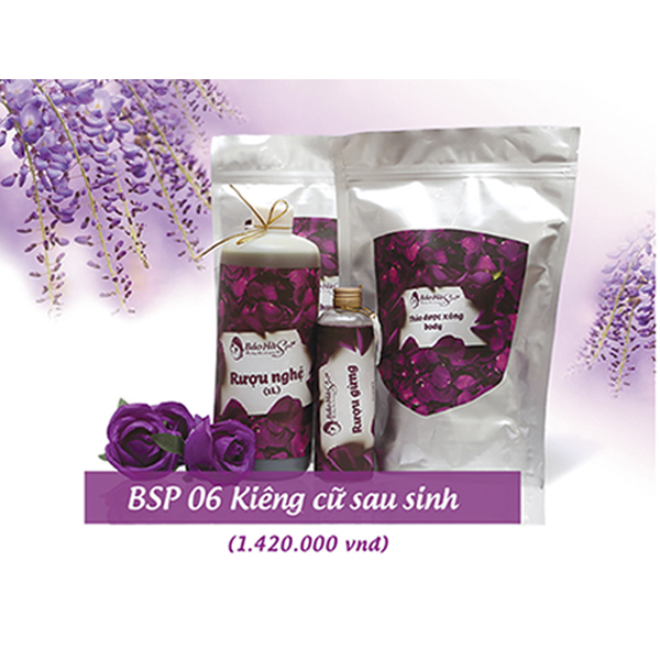 BSP Kiêng cữ sau sinh ( 4 sản phẳm )